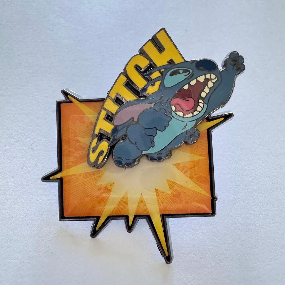 Disney Lilo and Stitch Starburst Explosion Pin 2005